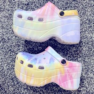 Platform clogs - crocs inspired